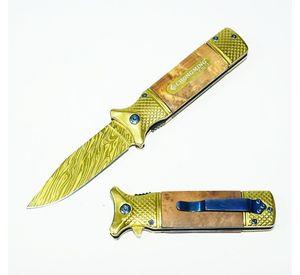 Cuchilo Tactico Caza Chongming Gold Asistido Ai21