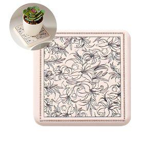 Base Baño Lavamanos Absorbente Diatomita 10x10cm