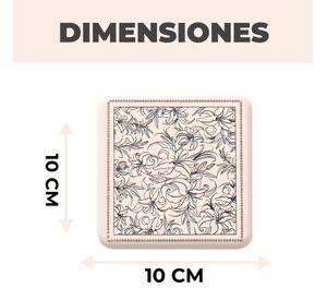 Base Baño Lavamanos Absorbente Diatomita 10x10cm