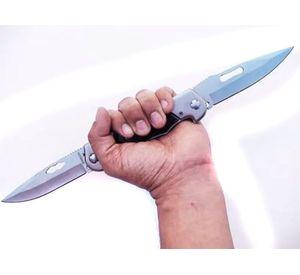 Navaja Cortapluma cuchillo Doble Cacho De Venado AJ87