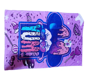 Toalla de Baño Disney 140x70 cm Algodón Color Fucsia Minnie Mouse