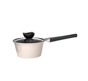 Batería Cocina Aluminio Fundido 7 piezas Fortis Beige