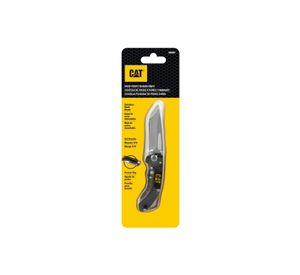 CUCHILLO NAVAJA PLEGABLE CAT 980009 PUNTA CURVA