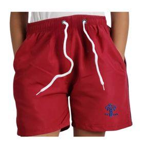 Traje De Baño Niño Forro Malla Colores Liso palmera 9010
