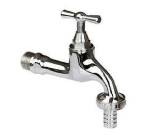 Llave Lavadero Con Flange He He 1/2 X 3/4 Taumm