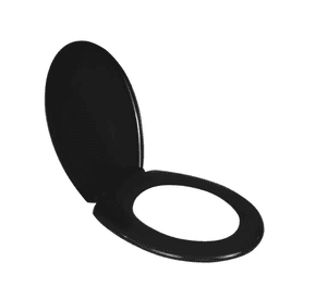 Tapa Asiento Para Baño Wc Universal Negro