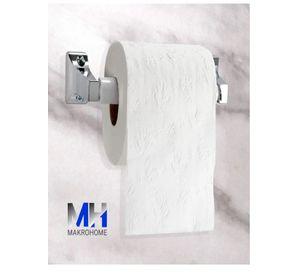 Porta Rollo Confort Papel Higienico Cromado Pvc Para Baño