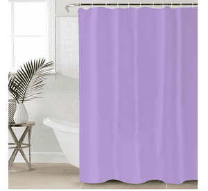Set de Baño Lila 3 piezas Tapa Cotina Alfombra