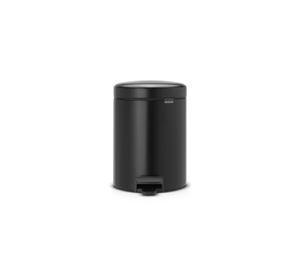 Basurero Pedal NewIcon 5 Lt Matt Black