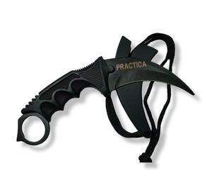 KARAMBIT ENTRENAMIENTO SIN FILO BLACK N69