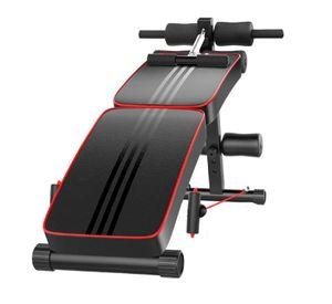 Banca Abdominales Full Pro Biceps Triceps Plegable Con Bandas Sportime
