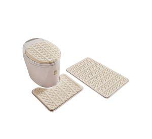 Set De Baños 3 Piezas Premiun Patrones-TF.