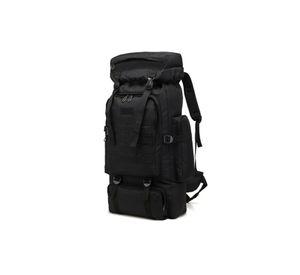 Mochila Táctica Camping Trekking Senderismo 80 L Negro