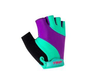 GUANTES CORTOS TRIP PURPLE/BLUE
