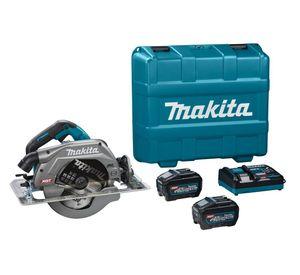 Sierra Circular Inalámbrica 9-1/4" 40V Makita HS010GT201