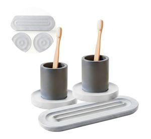 Set 3 Bandejas Bano Absorbente Jabon Cepillo Dientes