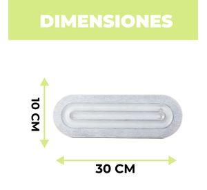 Set 3 Bandejas Bano Absorbente Jabon Cepillo Dientes