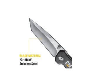 CUCHILLO NAVAJA PLEGABLE CAT 980047 TANTO