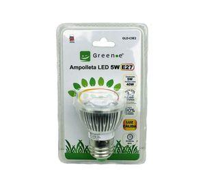 Ampolleta led de 5W Luz Cálida. E-27. Modelo COB