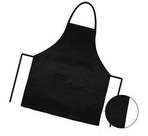 Delantal de Cocina Negro Tipo Gourmet Unisex