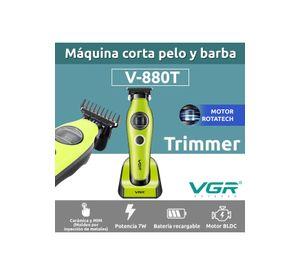 Maquina Patillera Trimmer VGR880T Rotatech Bldc 7200RPM Verde