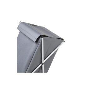 Canasto Cesta Organizador Ropa Plegable XL Gris