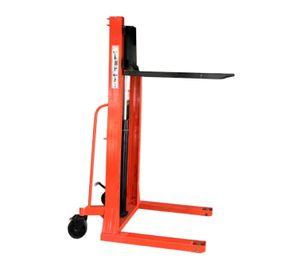 Apilador elevador manual horquilla para 1500 kgs y altura 1,60 mts