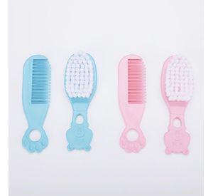 Set 5 Kit Peine Cepillo Cerdas Suaves Recien Nacido Bebe Lau