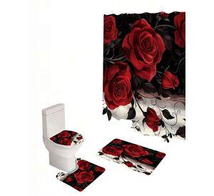 PACK DE 4 PIEZAS PARA BAÑO CON ESTAMPADO 20