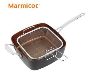 Olla/Sartén Multiusos Marmicoc Spring Negro 24 cm