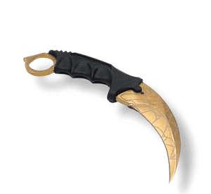 Karambit Ops Tactico Gold Spider Ops AM98