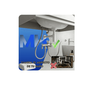 Llave Angular Doble Salida 1 2 X 1 2 Aquakit Teflon