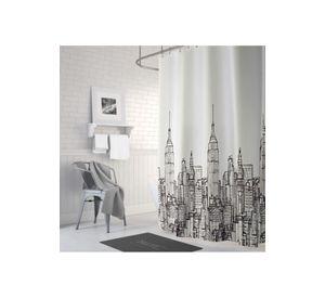 Cortina de baño 180x180 - City