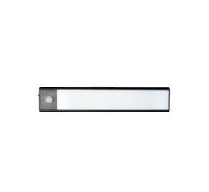 Barra Led Ultrafina Recargable Con Sensor Negro 20cm