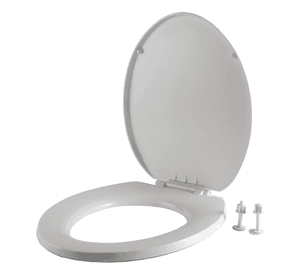 Asiento Tapa De Baño Wc Bolonia Antibacterial Cierre Lento