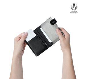 Porta Documentos Style con RFID Blocker Negro Totto