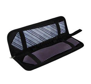 Bagsmart Organizador de Corbatas de Viaje con Interior Acolchado Negro