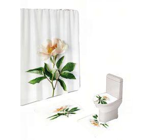 PACK DE 4 PIEZAS PARA BAÑO CON ESTAMPADO 14