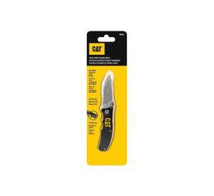 CUCHILLO NAVAJA PLEGABLE CAT 980003 PUNTA CURVA
