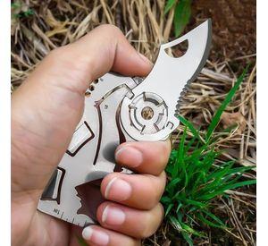 Cuchillo Plegable De Acero Inoxidable De Tarjeta AJ41