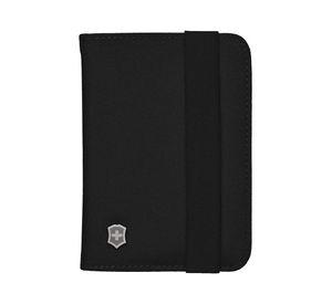Portapasaporte protección RFID negro Victorinox