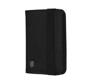 Portapasaporte protección RFID negro Victorinox