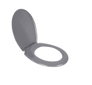 Tapa Asiento Para Baño Wc Universal Gris