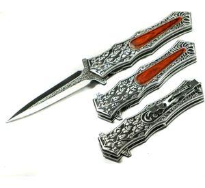 Navaja Doble Filo Asistida Power Life Filigrana AE76