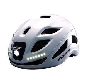Casco de ciclismo con luces recargable Rockbros ZK-077