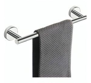 Toallero Baño Barra 40cm Acero Inoxidable