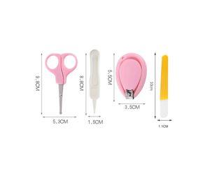 Set Manicure Cortauña Tijera Manicura Bebe Guagua Con Caja