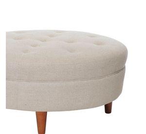 Pouf Paris Lino Blanco