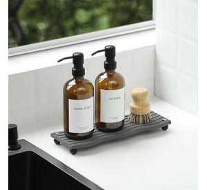 Organizador Baño Cocina Secado Rápido Para Jabón Y Esponjas Ondulado