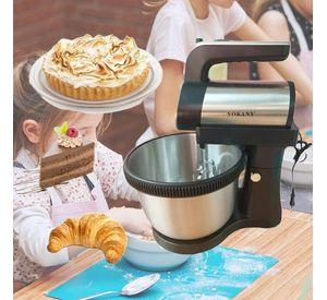 Batidora Pedestal 4L Profesional 1000W 5V Mezclador Lau